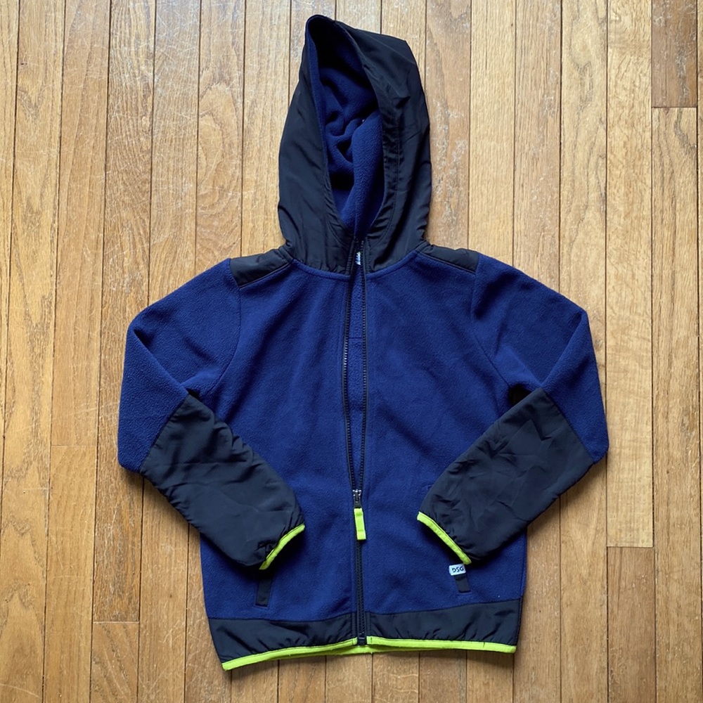 Boys Hooded Fleece Jacket